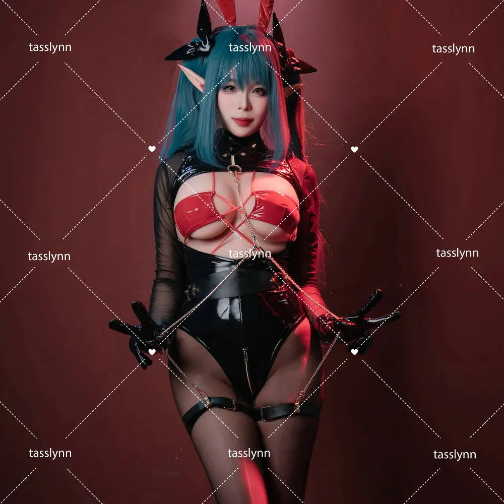 

Azur Lane Regensburg Cosplay Costumes Reqina Dragon Suit Anime Cosplay Regensburg Halloween Costumes for Women