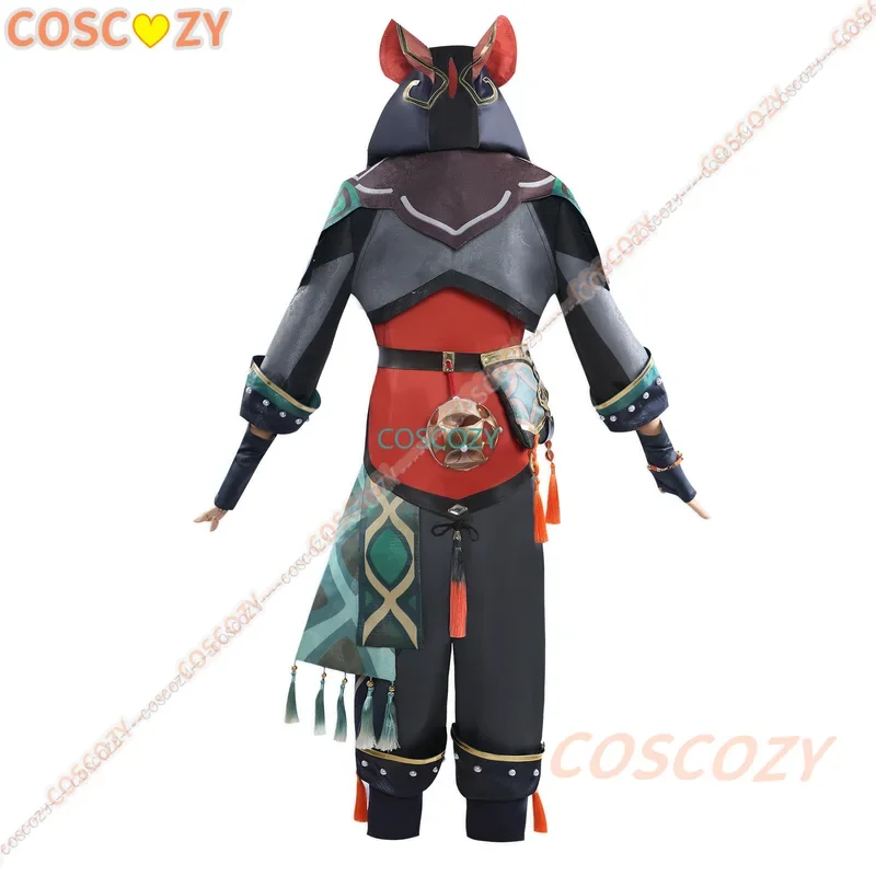 Neue Auflistung Gaming Cosplay Kostüm genshinmact ung а osame иsn gaa ga ming min liyue Löwe Junge jiaming jia ming cos Perücke Set Perücke h