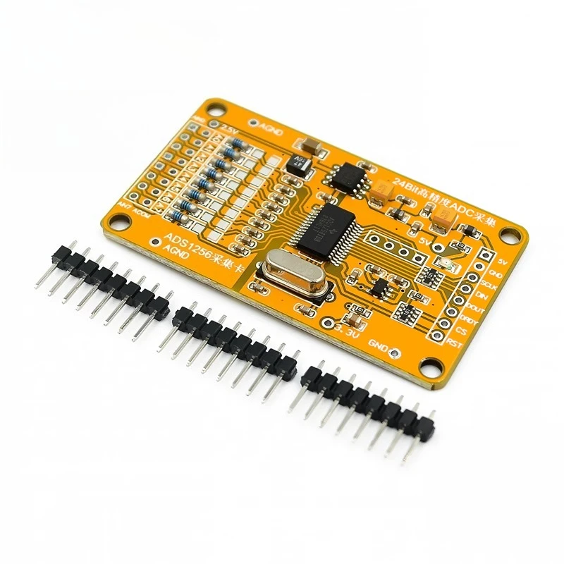 Pengumpulan data ADC presisi tinggi modul ADS1256 24-bit ADC8 yang ditingkatkan