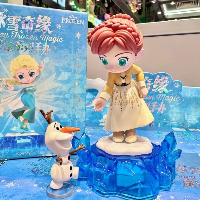 New Arrival Disney Frozen Magic Series Blind Boxs Toys Anna Elsa Mysterious Box Dolls Trendy Fashion Toys Collection Girls Gifts