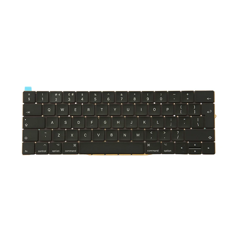 Imagem -05 - Teclado Portátil com Parafusos para Macbook Pro Retina 13 Polegadas Nós Reino Unido Espanhol Francês Russo Árabe Alemão Emc 3071 3163