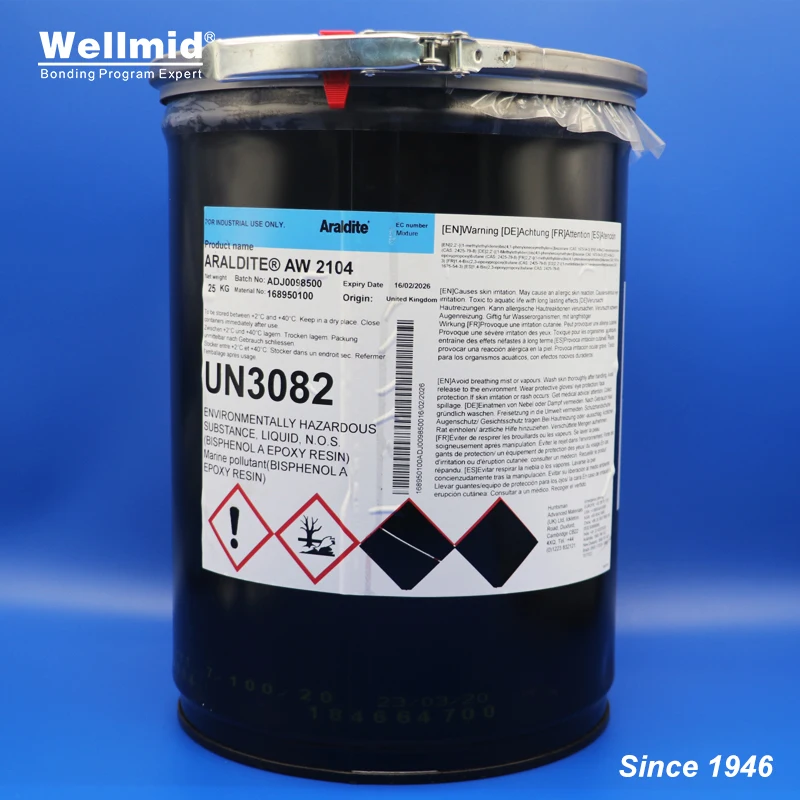 Imagem -03 - Hardener Hw2934 Agente de Cura para Resina Epóxi com Araldite aw 2104 Combina em Translúcido Rápido ab Cola Ligas Metais Cerâmica