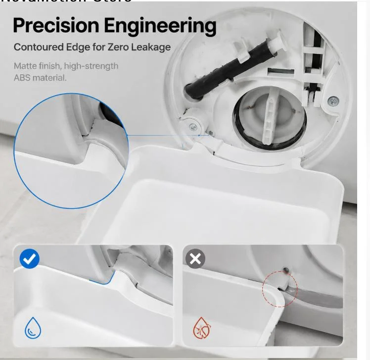 [NM]Washing Machine Drain Water Collection Tray No Overflow Lint Filter and Foreign Object Collection Drip Tray, Clean Laundry R