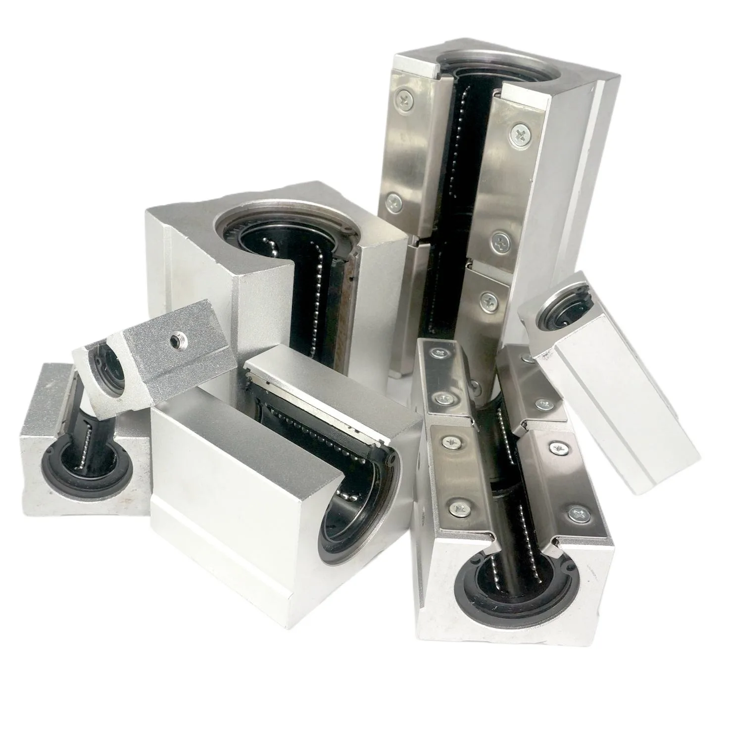 Fit for Shaft Diameter SBR12 SBR13 SBR16 SBR20 SBR25 SBR30 SBR35 SBR40 Linear Open Rail Slide Bearing Support Guide Block Motion
