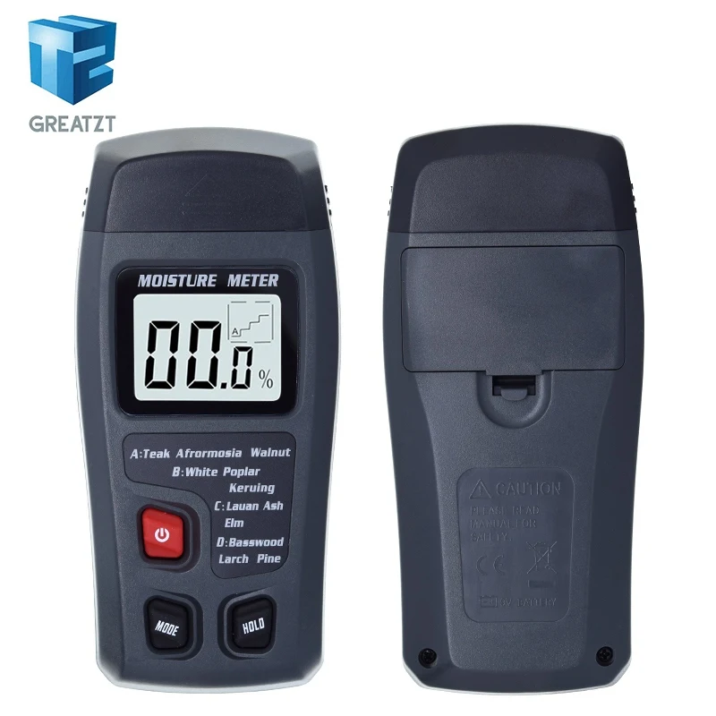 1/2/4PCS Wood Moisture Meter Hygrometer Timber Damp Detector Tree Density Digital Wood Humidity Tester