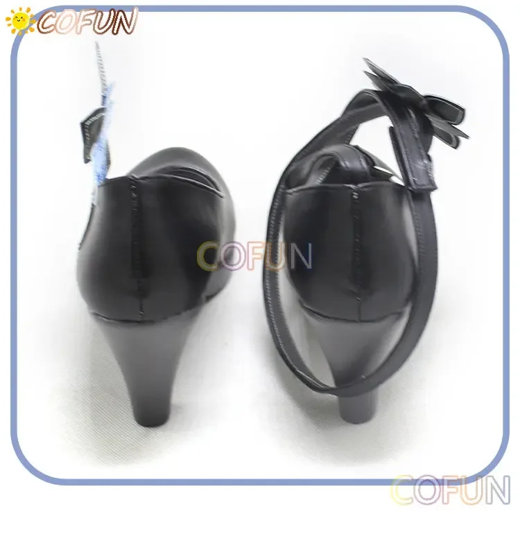 Cofun genshin impacto madame ping/guizhong botas cosplay genshin impacto madame ping sapatos tubo longo sapatos femininos jogo anime