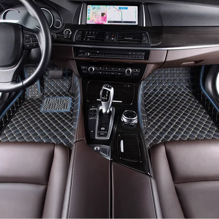 لإنفينيتي FX FX30 FX35 FX37 FX45 FX50 السيارات السجاد بو الجلود مخصص سيارة الحصير مقاوم للماء القدم Coche اكسسوارات بطانات #6