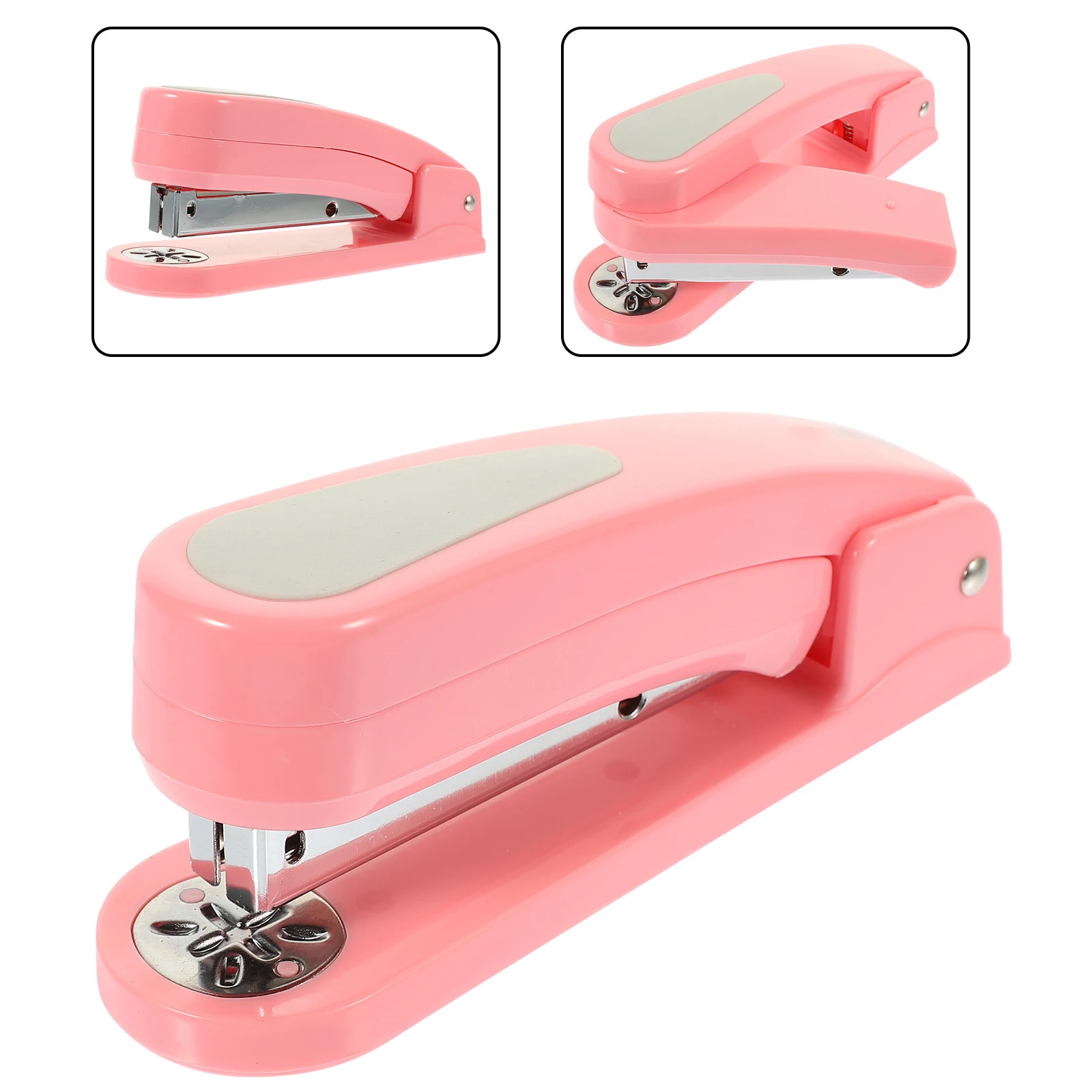 

s 360 Degree Rotary Stapler Lightweight Compact Office Desk Supplies Multi Use Heavy Duty Binding Staples Stationery