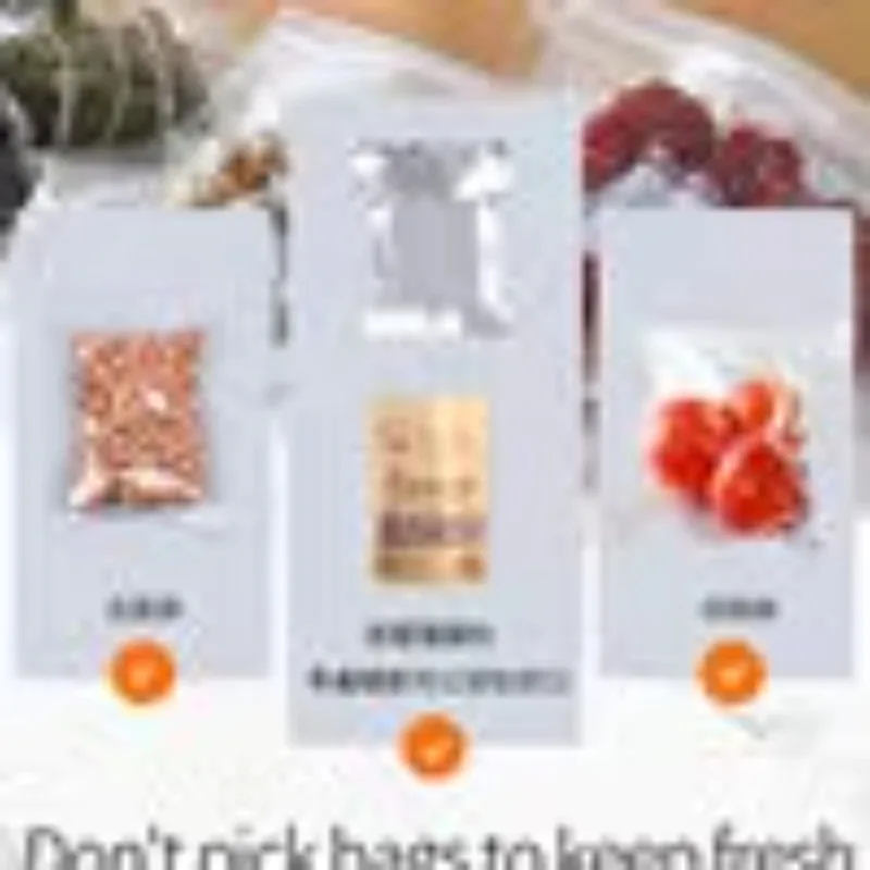 Automatic 2 Chamber Continuous Pillow Portable Food Almond Protein Bars 5kg Rice Sealer Vacuum Packaging Machine