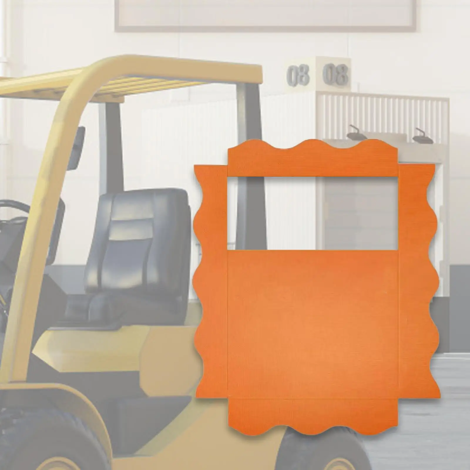 Cubierta de techo para carretilla elevadora, protección solar, accesorios para montacargas, Universal resistente con dosel de cubierta de cabina impermeable de PVC transparente