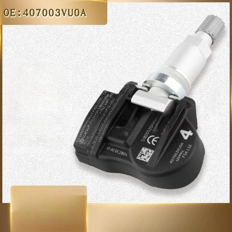 

40700-3VU0A 4pcs tpms Tire Sensor for Nissan Rogue 2.5L I4 2014 2015 2016 Qashqai J11Z X-Trail T32Z for Infiniti Pathfinder