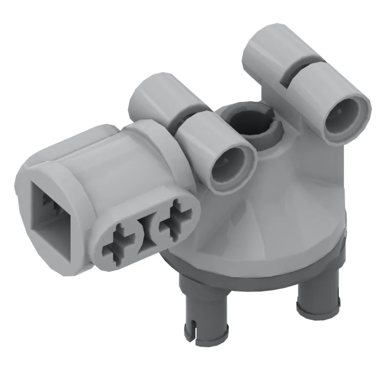 

1pcs Building Blocks Technicalal Parts Cross Axle Hole Suspension Steering Connection Auto MOC toys for 69636