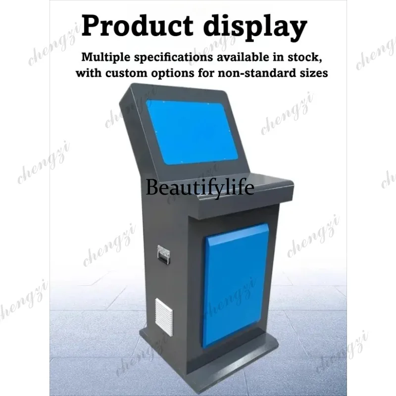 

81 Piano Style Operation Console Power Distribution Cabinet PLC Touch Screen Control Cabinet Inclined Electrical