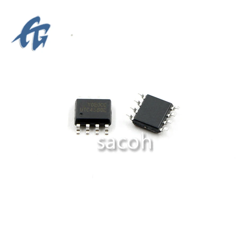 20 piezas-Amplificador de circuito integrado, dispositivo de buena calidad, UTC4580, UTC4580E, SOP-8