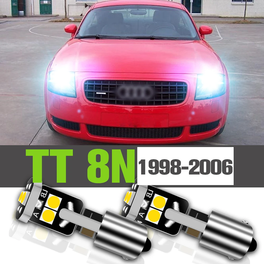 2x LED światła parkingowe akcesoria lampa obrysowa dla Audi TT 8N 1998-2006 1999 2000 2001 2002 2003 2004 2005