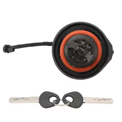 71802520 Car Tank Cap with Lock with 2 Keys for Fiat 500 2007- Grande Punto EVO Fiorino 2009-