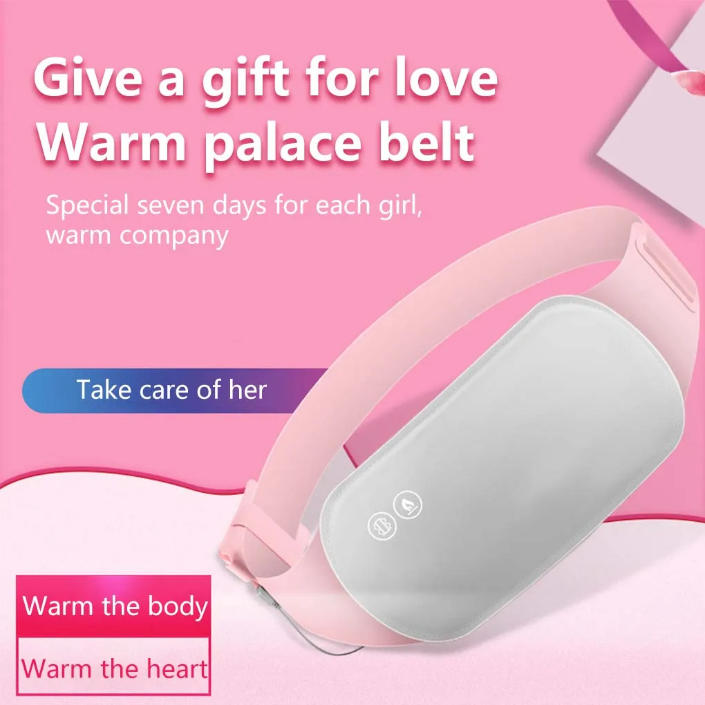 

Belts Heated Heating Menstrual Waist Health Care Lower Back Vibration