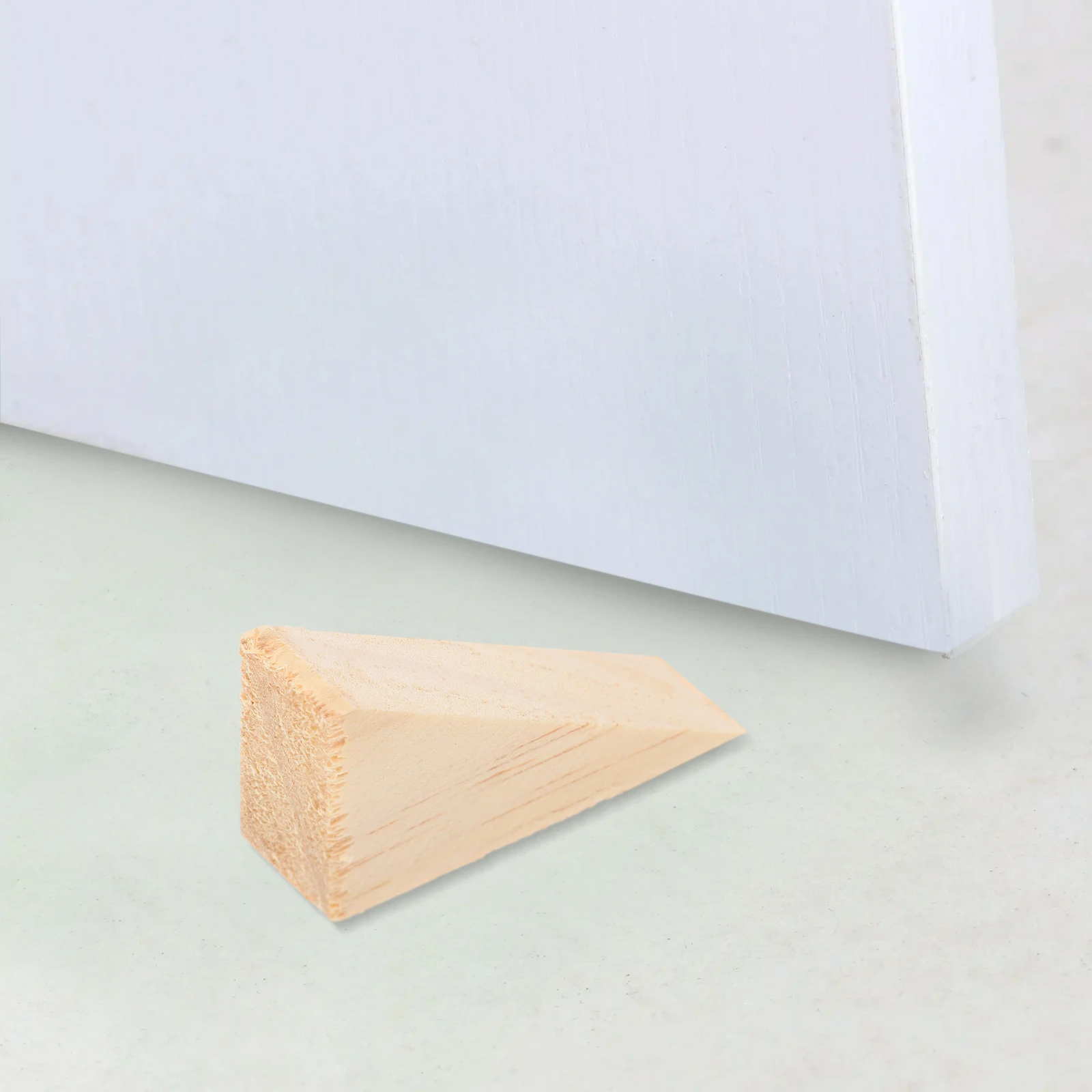 

10 Pcs Wedge Door Blocker Triangle Stoppers Non Stopper Non-Slip Firm Material Versatile Use Home Furniture Parts