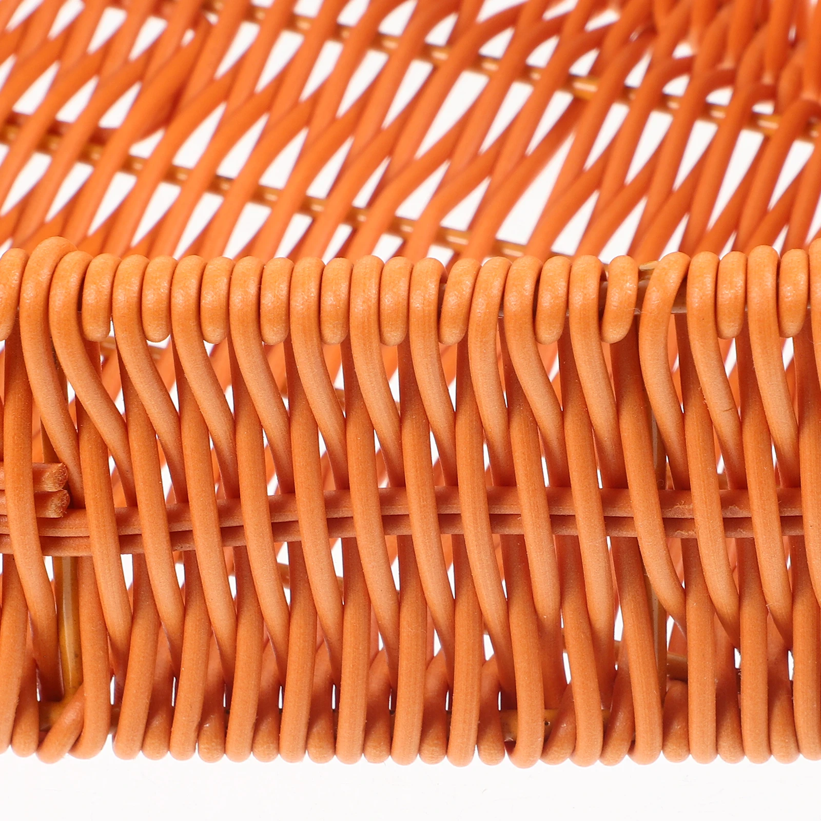 

Woven Fruit Basket Small Size Storage for Fruits Snacks Home Restaurant Outdoor Picnic Decorative Woven Basket Household