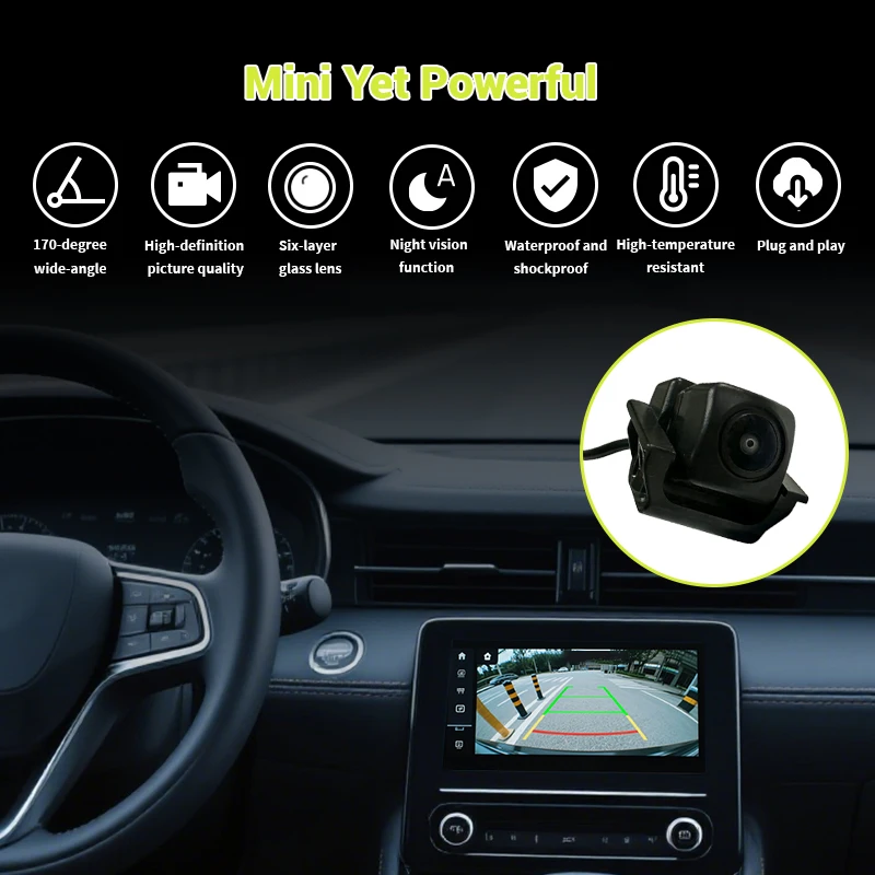 39530-TEA-H01 Rear View Reverse Backup Parking Camera Compatible for Honda Civic 2019-2021 Night Vision Replace for 39530TEAH01