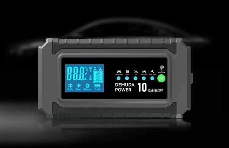 

Портативное автомобильное зарядное устройство для аккумуляторов, импульсное Ремонтное устройство, Интеллектуальный автомобиль, мотоцикл, автомобильное свинцово-Кислотное зарядное устройство для 12 В, 4 в, 10 А