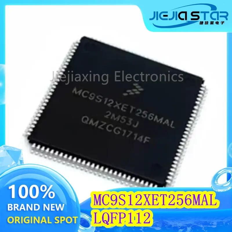 MC9S12XET256MAL MC9S12XET256 100% brand new original LQFP-112 50MHz 256KB 16 bit microcontroller chip