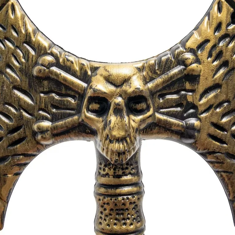 Katana – modèle de hache squelette en PU, 42cm/16,53 pouces, accessoires de couteau, fournitures de fête à collectionner, ornements d'halloween, jouet pour garçon, cadeaux amusants