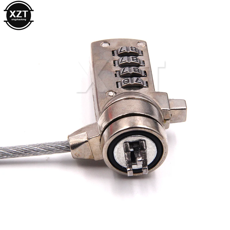 1pcs High Quality 4 Digit Security-password Computer Lock Anti-theft Chain For Notebook PC Laptop Travel Accessories
