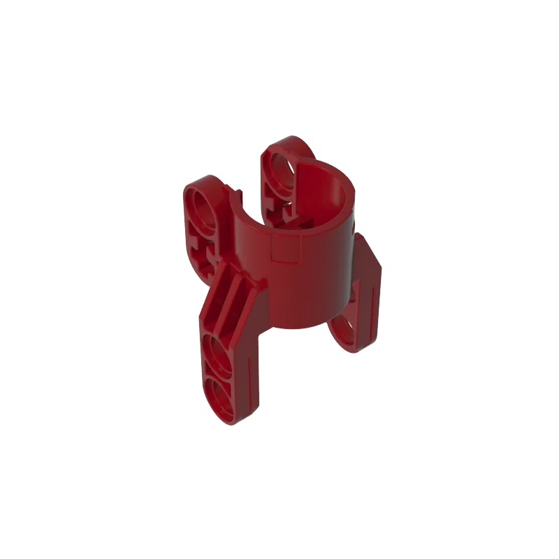 Gobricks 10PCS 61904 Technic Axle Bricks Pin Connector Block Parts 4x3x2 1/2 Linear Actuator Holder Compatible MOC Building Toy