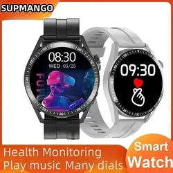 KH8 New Bluetooth Call Smart Watch Sport Fitness Tracker Weather Display Step Counting Heart Rate And Blood Pressure Monitoring