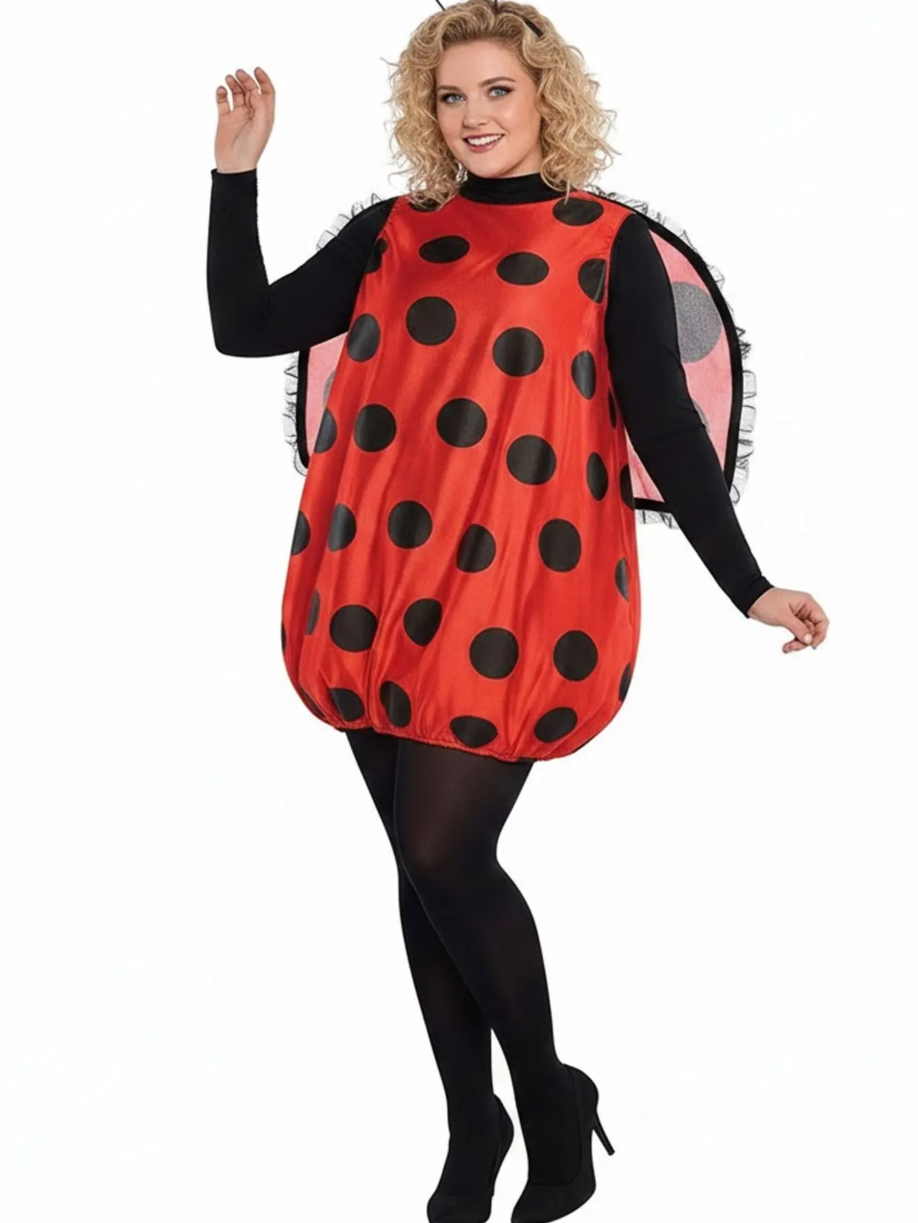 てんとう虫バンブルビーコスチュームセット-ハロウィンコスプレ衣装-大人用-子供用-パーティーカーニバル用