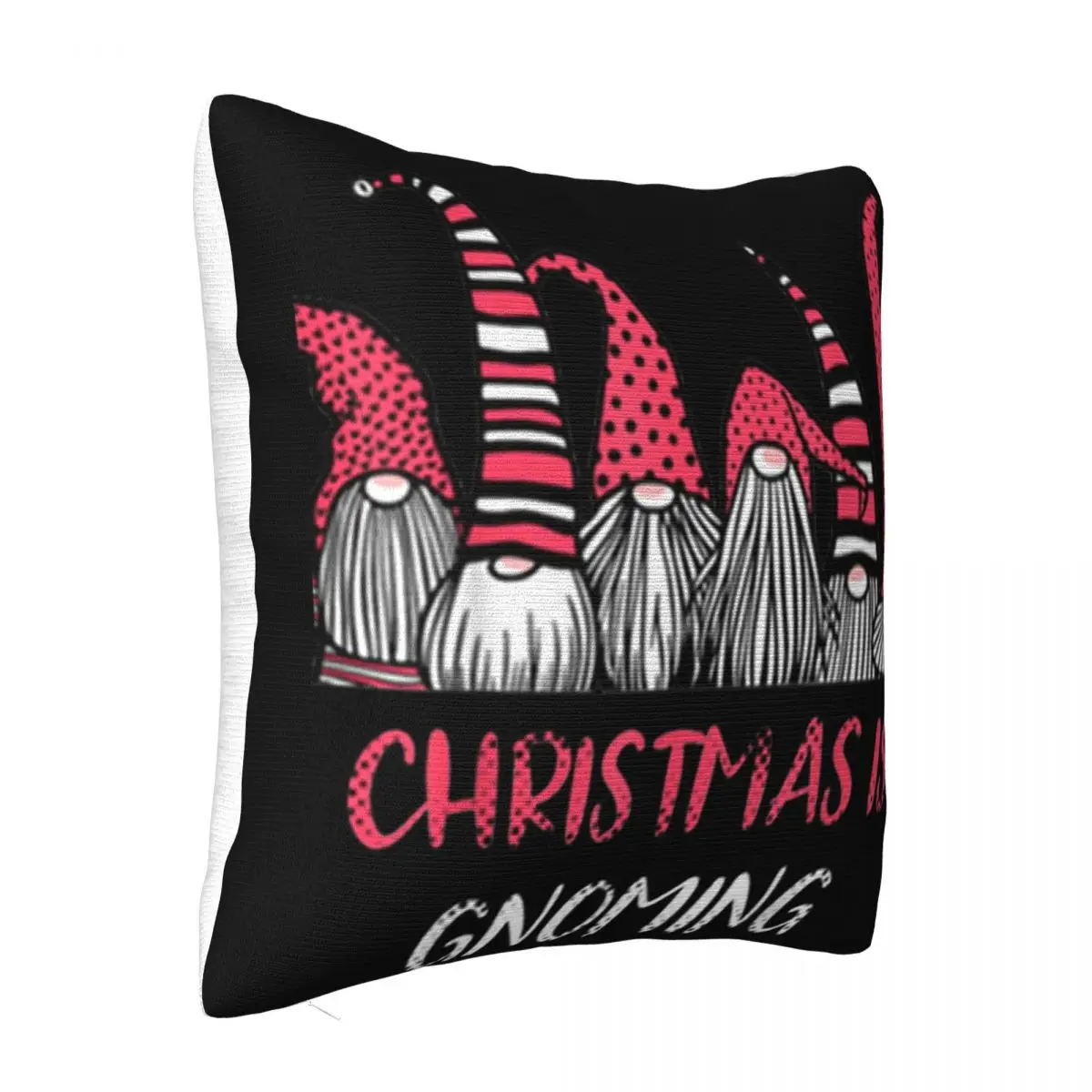 Official Christmas Is Gnoming God Jul Gnome Tomte Xmas Santa Holiday Wholesale Pillow Case