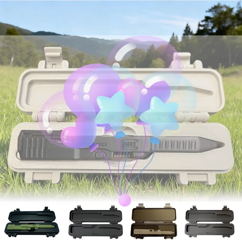 

Тактическая шариковая ручка Slide Action, тактические ручки Slide Action с 3D-печатью EDC, креативный инструмент для письма, новинка