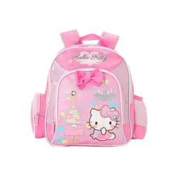 Sanrioed Anime Hello Kitty słodkie plecak dla dzieci tornistry studenckie organizator kreskówki torba na ramię urodziny prezent dla przyjaciela