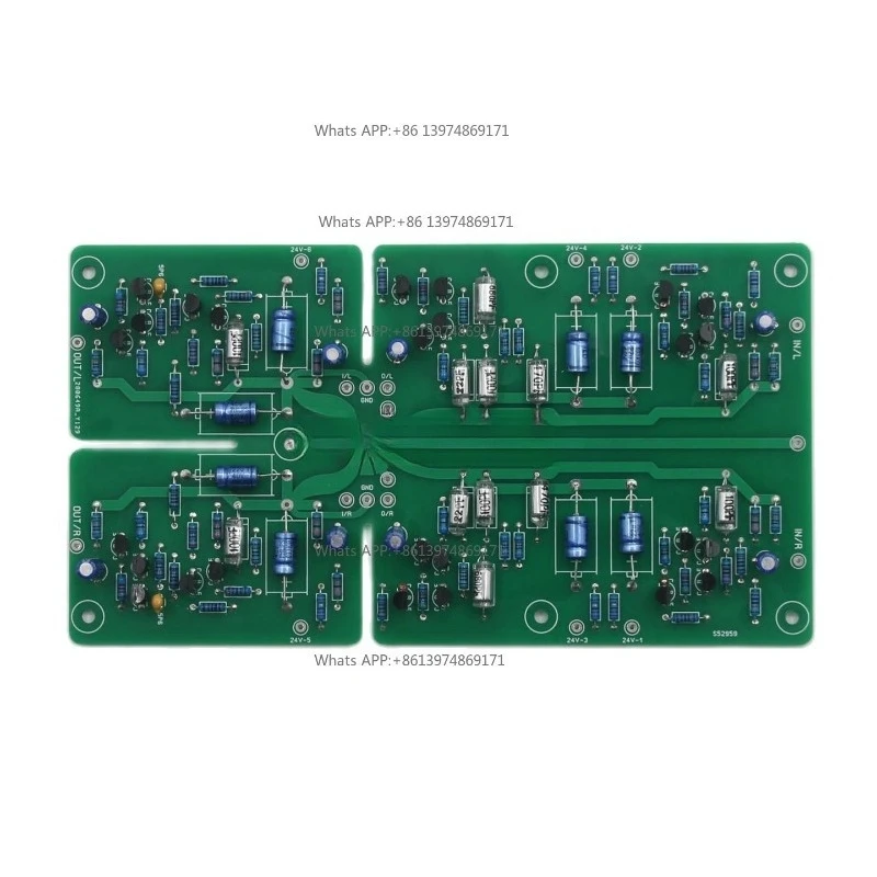 HiFi Stereo Home Audio Preamplifier Board Finished Kit Based on Naim NAC52 Preamp Circuit DIY