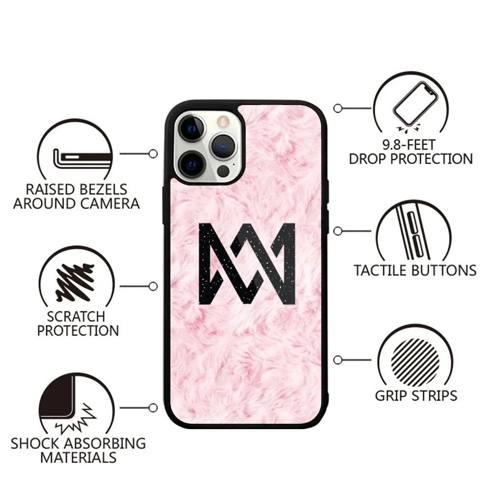 Singer M-Marcus M-Martinus Phone Case For iPhone 16,15,14,13,12,11,Plus,Pro,Max,Mini Magsafe Magnetic Wireless Charging