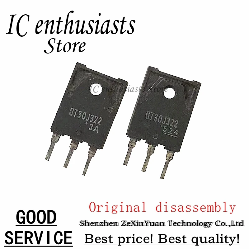 10PCS GT30J322 30A 600V TO-3P Original disassembly