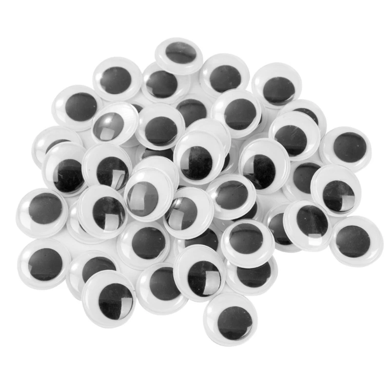

Plastic Wiggle Eye Set for Craft Enthusiasts Crocheting Animals Crafts
