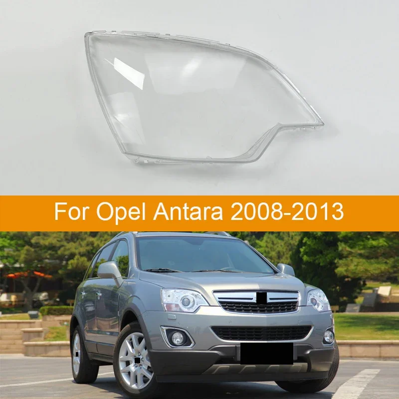 For Opel Antara 2008 2009 2010 2011 2012 2013 Car Headlamp Shell Headlight Cover Lens Glass Lamp Shade Transparent Lampshade