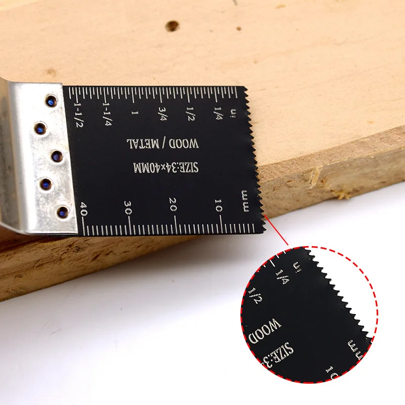 89 * 34Mm fast-loading bimetal universal treasure straight saw blade, trimming machine, cutting metal wood electric shovel acces