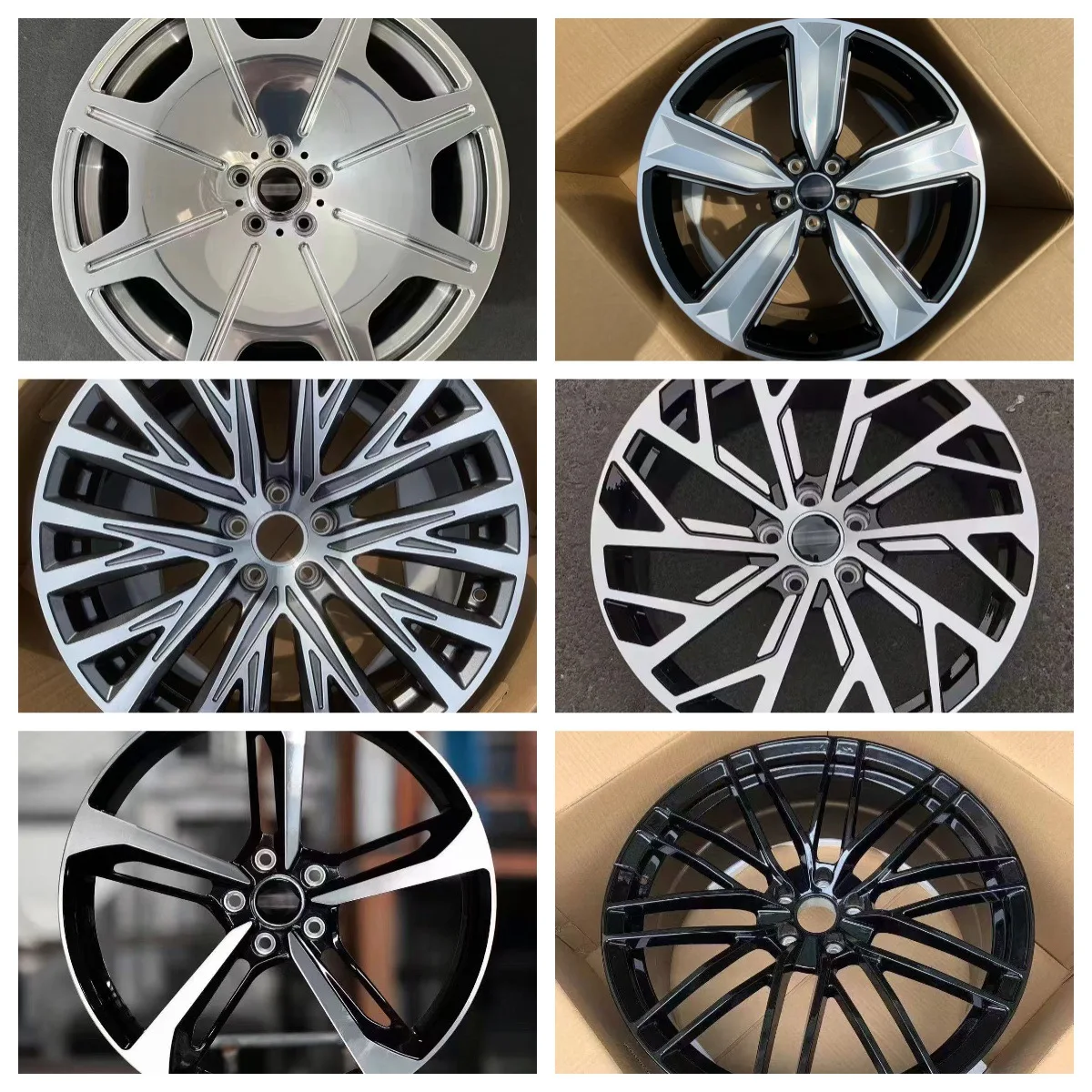 

Suitable for spot forging wheel hub modification Suitable for Austrian/Di A418 inch 5 * 112 aluminum alloy material 10,000 tons