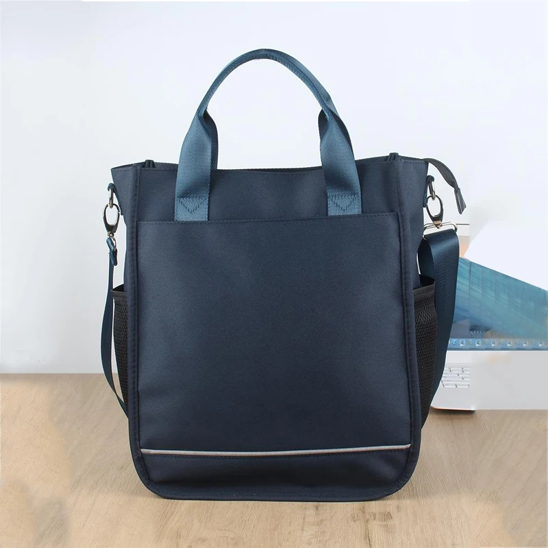 Laptop Bags Large capacity Commuting Business Canvas Briefcase Unisex Multifunction Oxford Shoulder Bag College Computer Bag