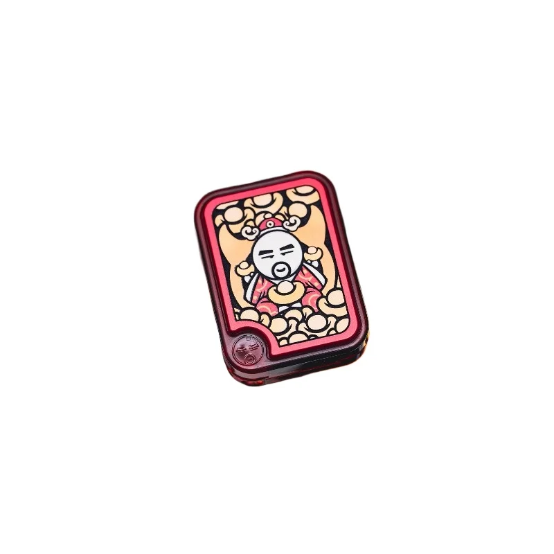 For Price Sign Pa Pa Coin, Small Crystal Push Card Decompression Artifact Adult Toy Personalized EDC