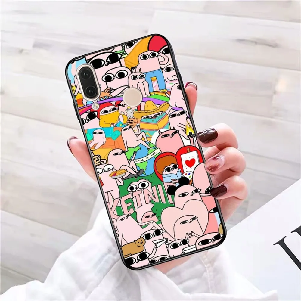 Cute Funny Cartoon Ketnipz Phone Case For Redmi 5 6 7 8 9 10 plus pro 6 7 8 9 A GO K20 K30 K40 pro plus F3 Fundas