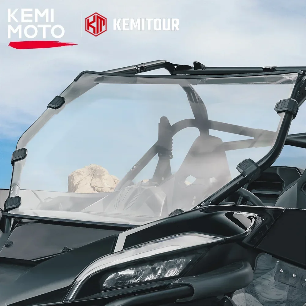 

UTV Front Full Windshield For CFMOTO for CF MOTO ZForce 950 Sport, HO SPORT, H.O. EX 2020-2023 KEMIMOTO Windscreen