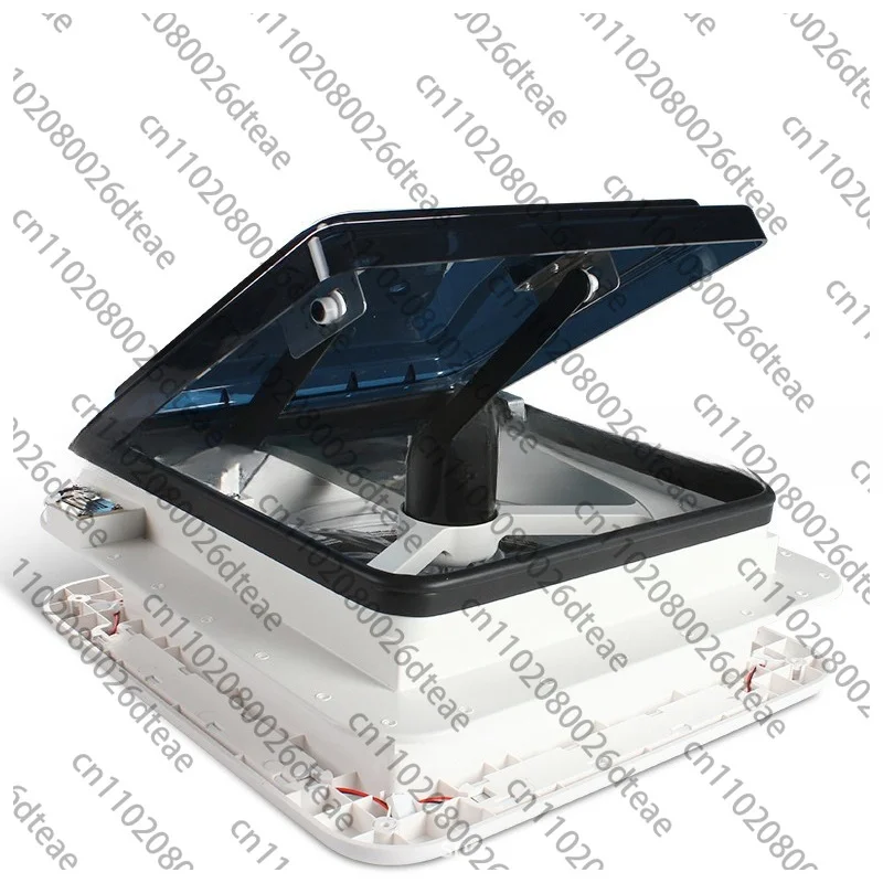 12V DC Manual Control Exhaust Fan Stainless Steel Insect Net For Caravan Camper,Non-speed Adjustable Exhaust Fan