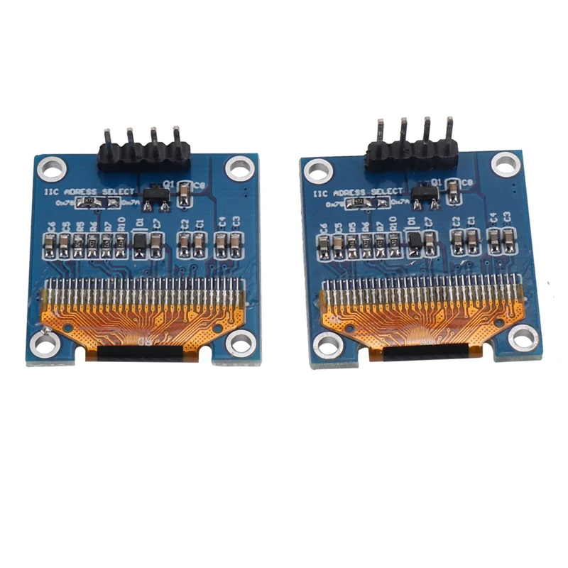 8Pcs OLED Display Module I2C IIC 128X64 0.96 Inch Display Module SSD1315 For Arduino UNO R3 STM With Pins