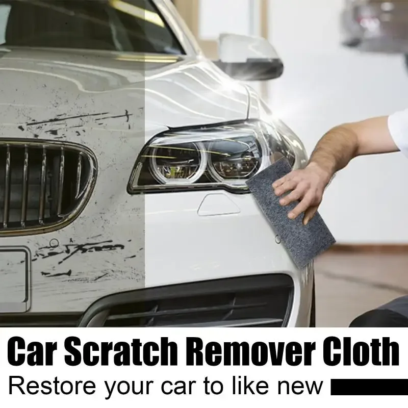 2026 Top Quality 6Pcs Nano Sparkle Cloth Car Scratch Remover Reusable Paint Repair Auto Care
