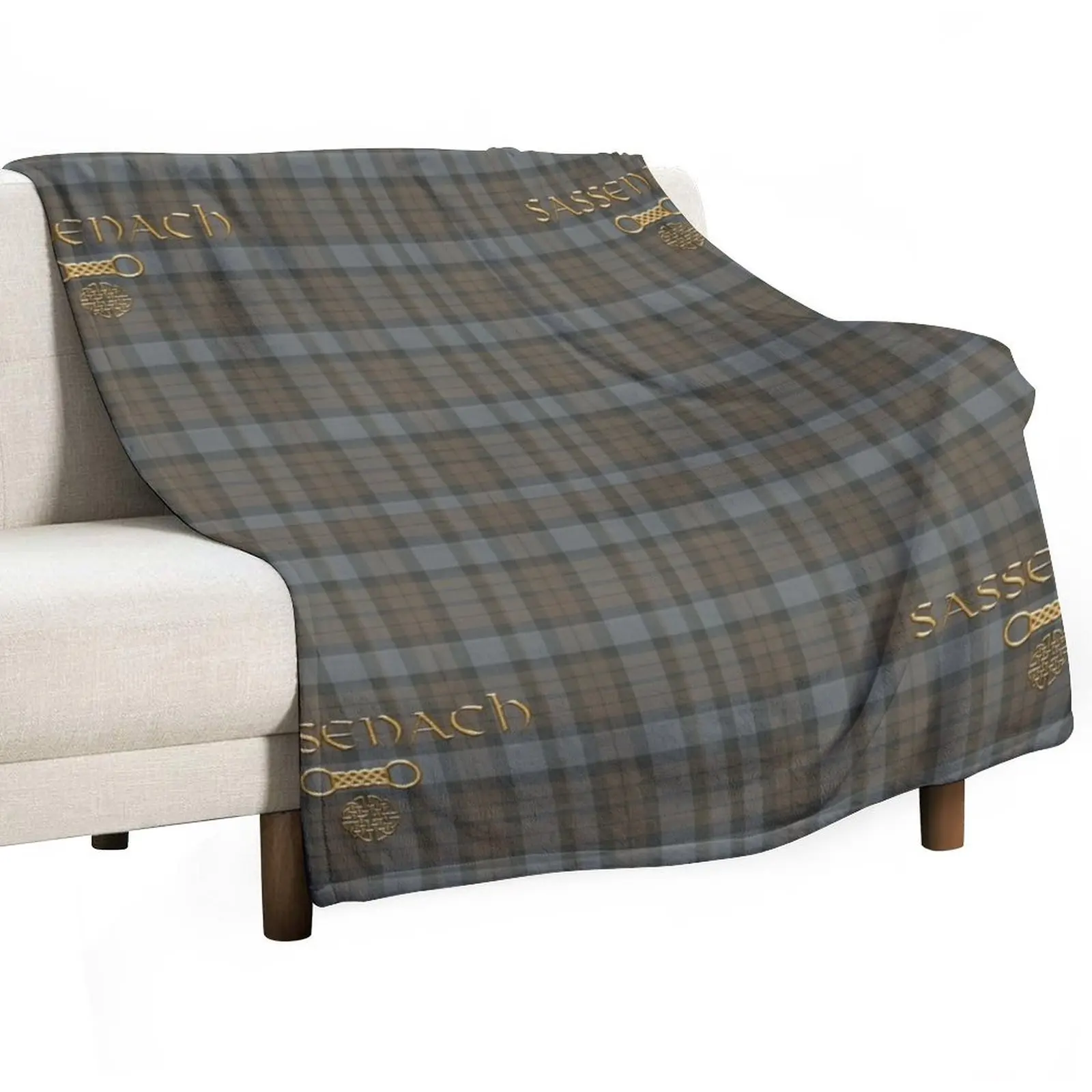

TARTAN SASSENACH Throw Blanket Fashion Sofas Flannel Fabric For Baby funny gift Blankets