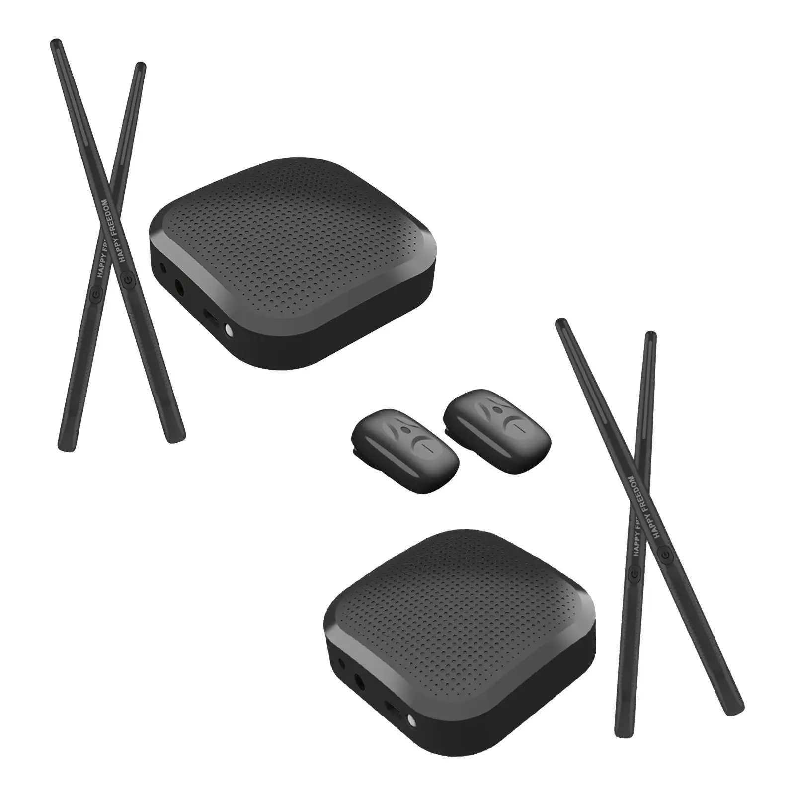 

Air Drum with Drumsticks Quiet Professional Electric Air Drumstick Set